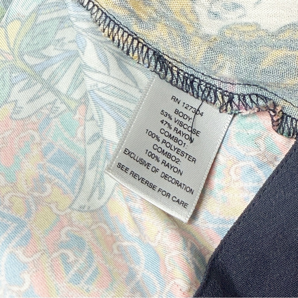 JOHN MARK Embroidered‎ Patchwork Boho Kimono Jack… - image 13